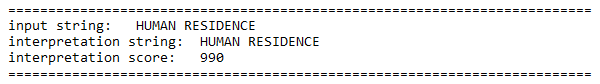 SimpleCPAClient Terse Output